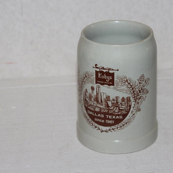Kuby’s Sausage House Dallas, Texas Beer Stein – Vintage Collectible - Picture 1 of 4